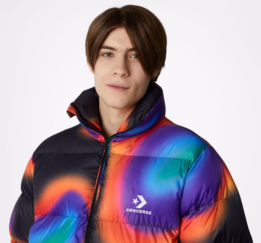 Printed Puffer Jacket