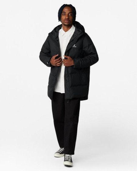 Mid-Length Winter Down Jacket